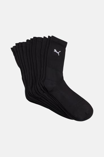 PUMA - 12er-Pack Strümpfe schwarz