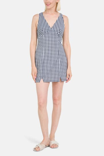 TOMMY HILFIGER Kleid blau kariert