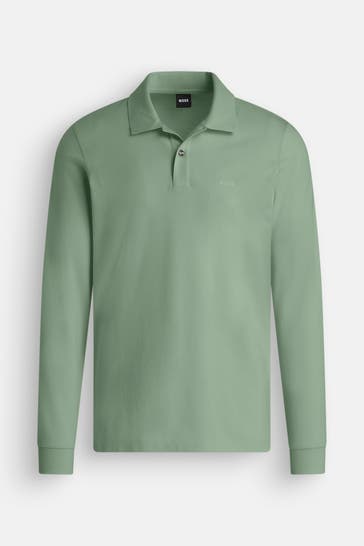 BOSS Polo-Shirt 'Paderna' jade