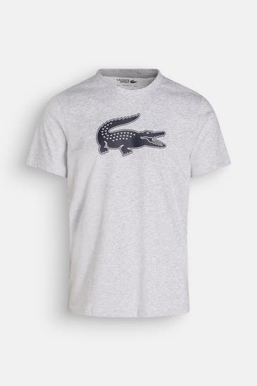 LACOSTE T-Shirt grau