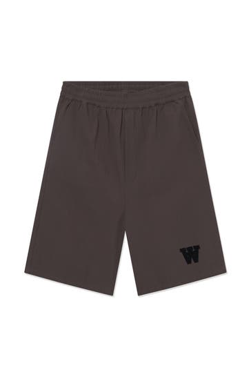 WOOD WOOD Shorts 'Rob' dunkelbraun