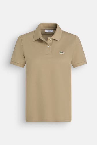 LACOSTE Polo-Shirt hellbraun