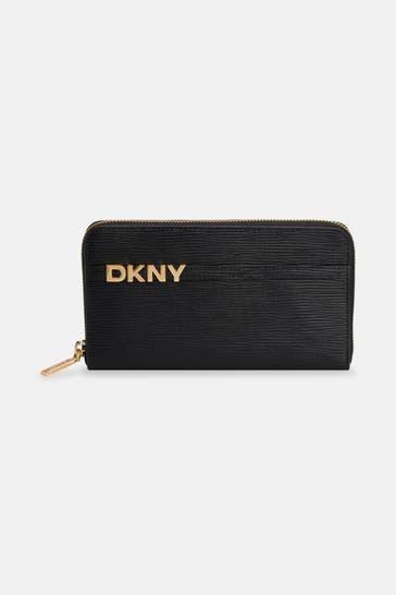 DKNY Geldbörse 'Avril' schwarz