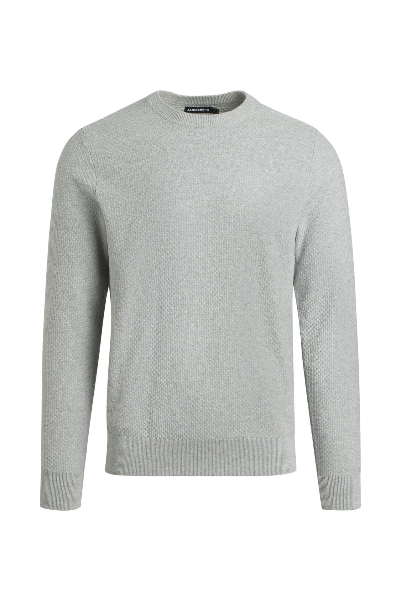 J.LINDEBERG Strickpullover hellgrau, Bild 1