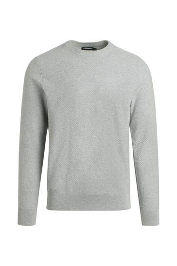 J.LINDEBERG Strickpullover hellgrau
