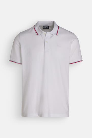 DIESEL Polo-Shirt weiß
