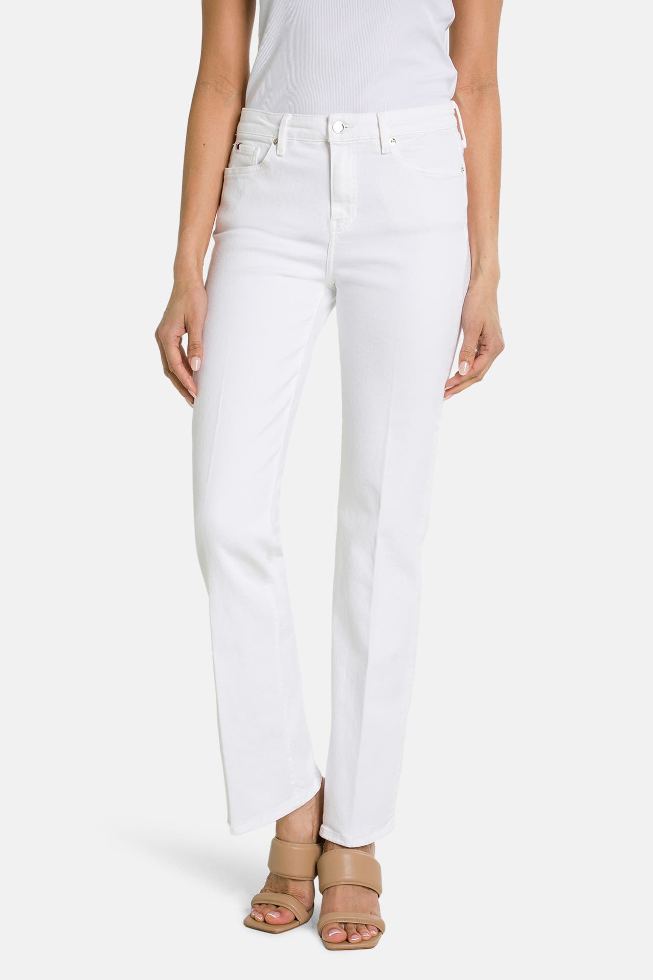 TOMMY HILFIGER Jeans weiß bootcut, Bild 1
