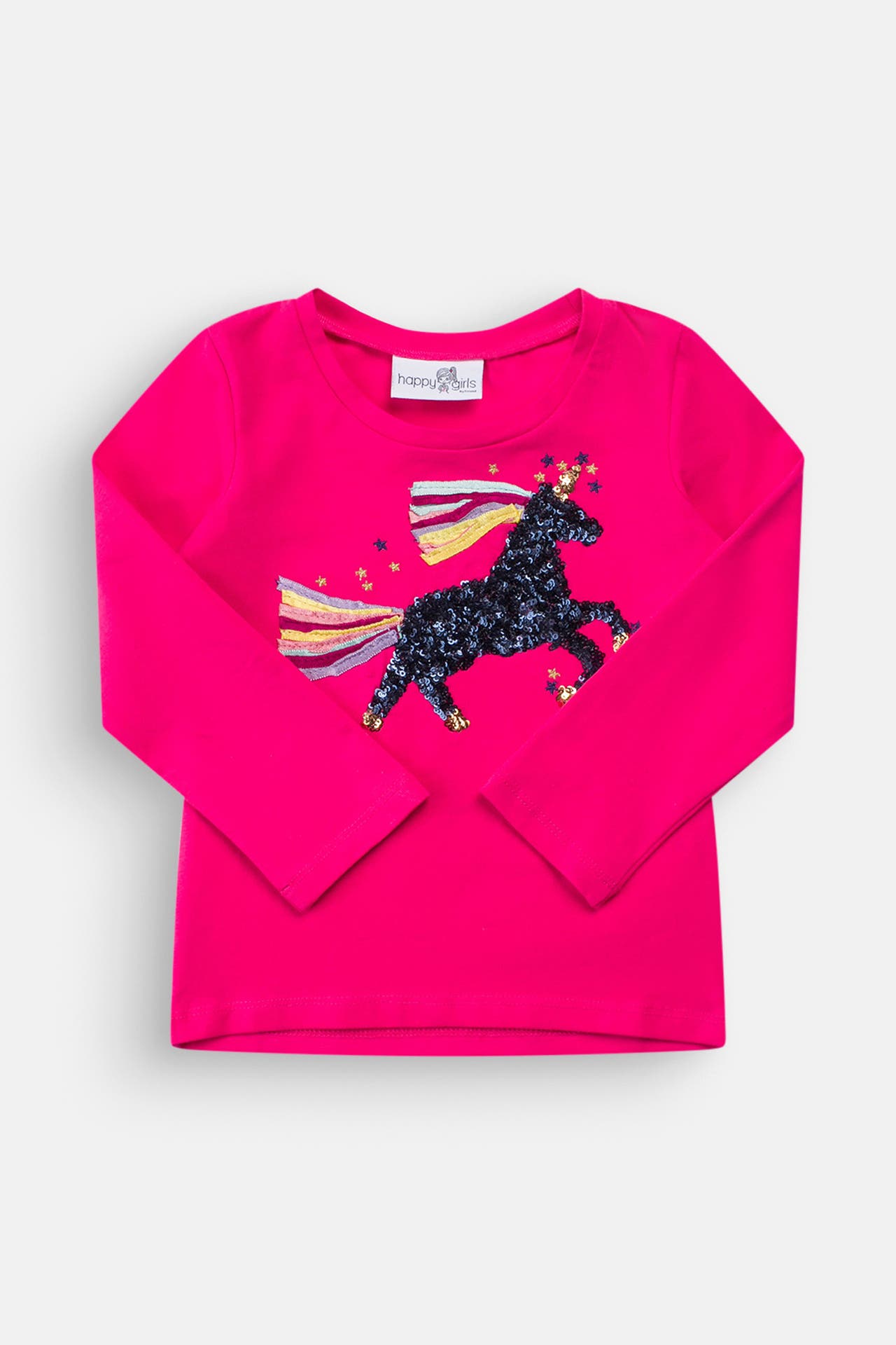 HAPPY GIRLS Longsleeve rosa, Bild 1