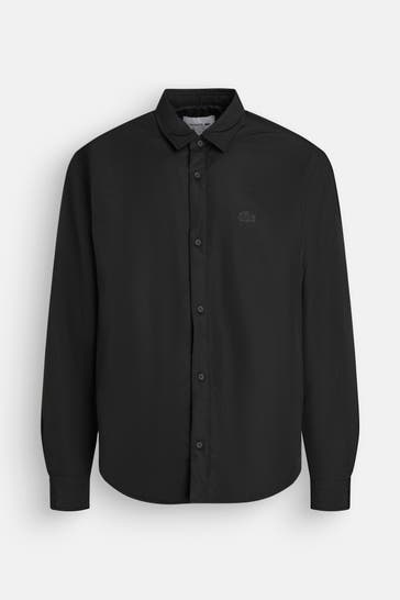 LACOSTE Overshirt schwarz
