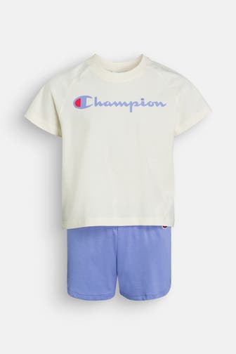 CHAMPION Set: T-Shirt und Shorts