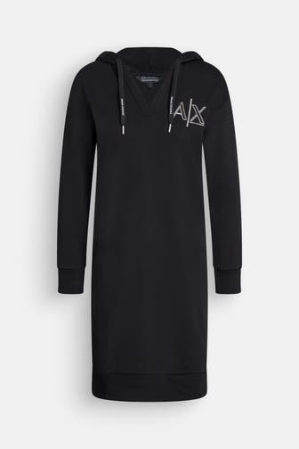 ARMANI EXCHANGE Sweatkleid schwarz