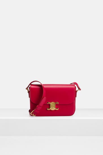 CELINE Schultertasche 'Classique' rot