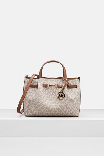 MICHAEL MICHAEL KORS Handtasche 'Carson' beige gemustert
