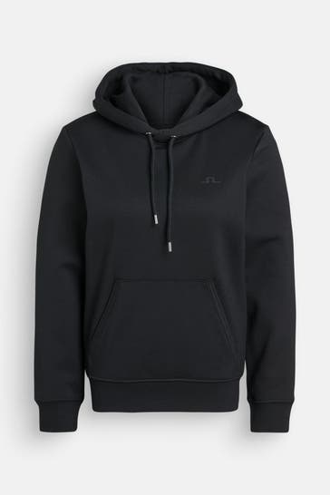 J.LINDEBERG SPORTSWEAR Hoodie 'Alpha' schwarz