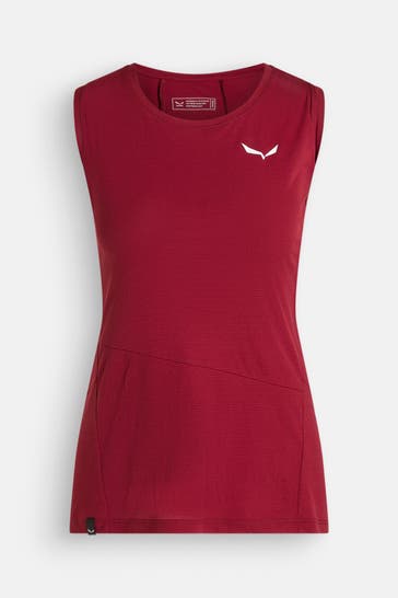 SALEWA Funktionstop 'Puez' dunkelrot