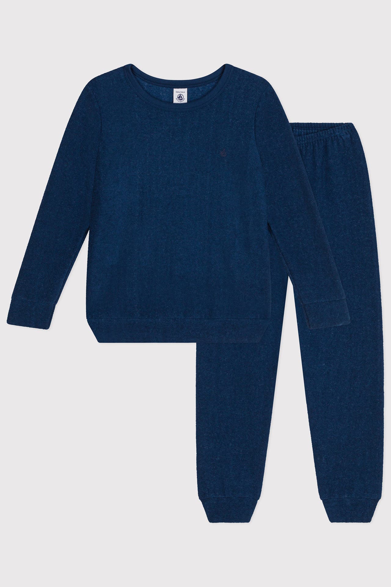 PETIT BATEAU Pyjama azurblau, Bild 1