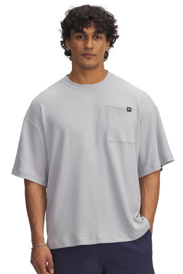 UNDER ARMOUR T-Shirt 'Rival' silber