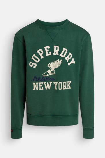 SUPERDRY Sweatshirt dunkelgrün