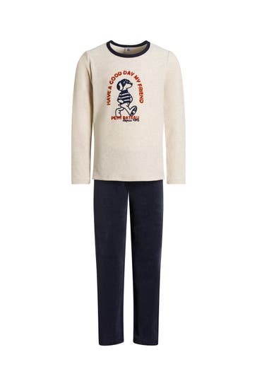 PETIT BATEAU Pyjama mehrfarbig