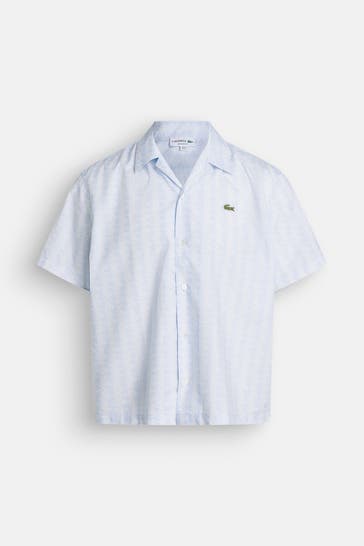 LACOSTE Kurzarmhemd gemustert