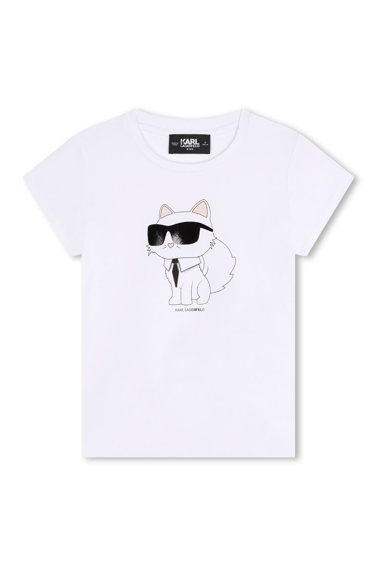 KARL LAGERFELD T-Shirt weiß, Bild 1