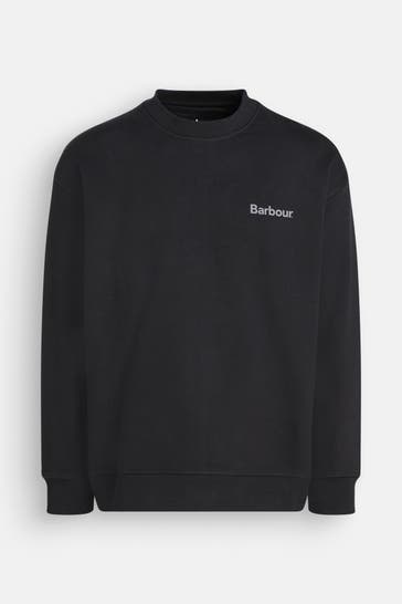 BARBOUR Sweatshirt 'Nicholas' schwarz