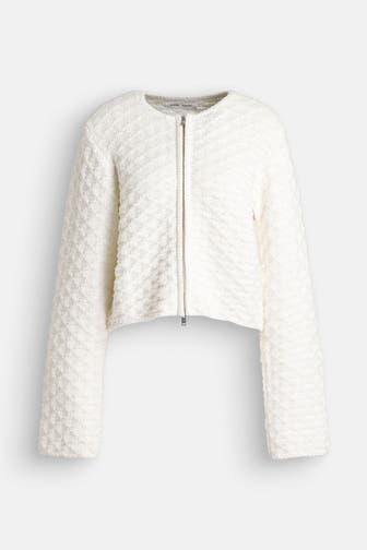 SAMSØE & SAMSØE Strickjacke 'Satammy' weiß