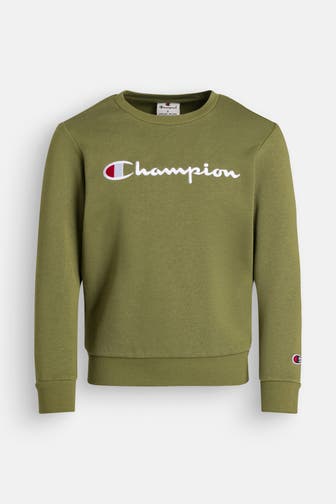 CHAMPION Sweatshirt moosgrün