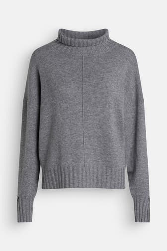 0039 ITALY Strickpullover 'Nima' grau