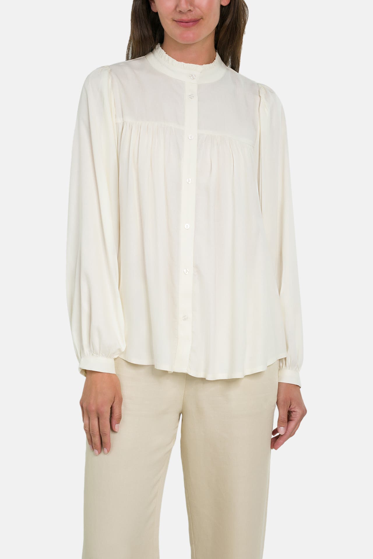 LOLLYS LAUNDRY Casual-Bluse 'CaraLL' ecru, Bild 1