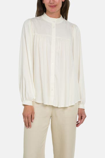 LOLLYS LAUNDRY Casual-Bluse 'CaraLL' ecru