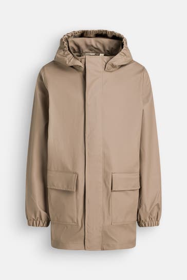 WHEAT Regenmantel hellbraun