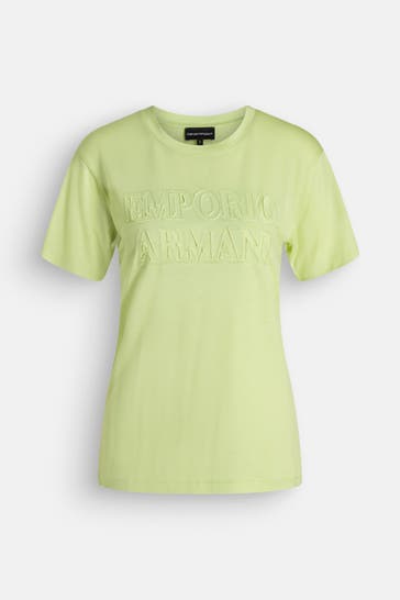EMPORIO ARMANI T-Shirt hellgrün