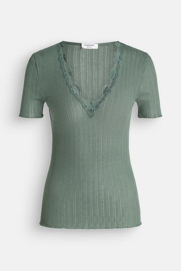 ROSEMUNDE T-Shirt 'Bobbie' graugrün