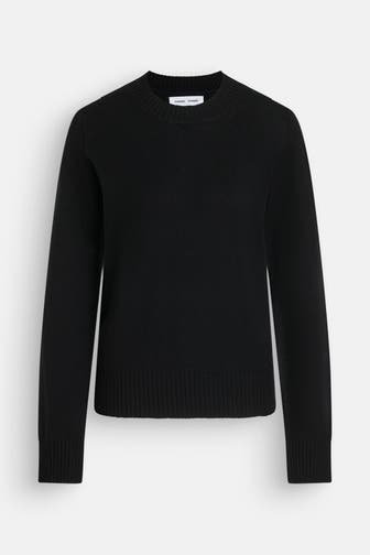 SAMSØE & SAMSØE Strickpullover 'Charlotte' schwarz