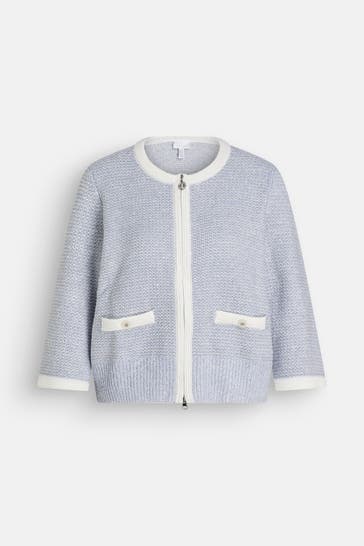 SPORTALM Strickjacke hellblau