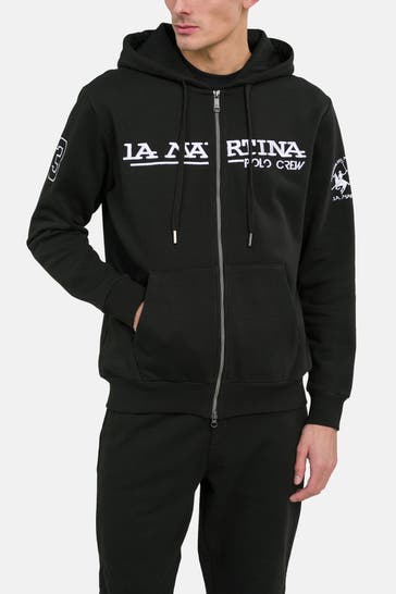 LA MARTINA Sweatjacke schwarz