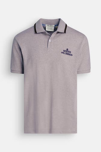 SCOTCH & SODA Polo-Shirt grau