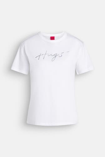 HUGO T-Shirt weiß