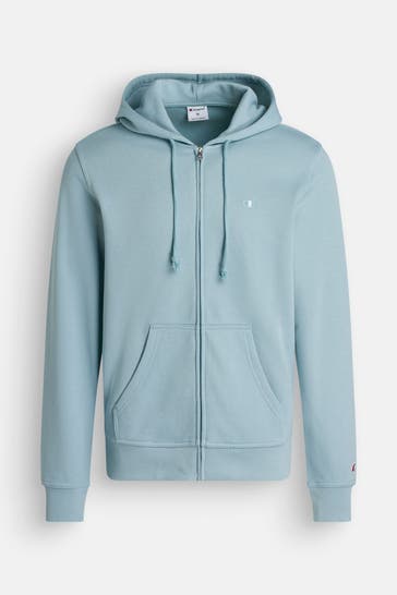 CHAMPION Sweatjacke hellblau