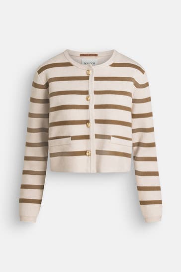 SCOTCH & SODA Strickjacke gestreift