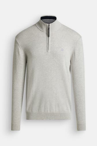 SUPERDRY Strick-Troyer hellgrau
