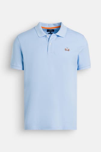 LA MARTINA Polo-Shirt hellblau