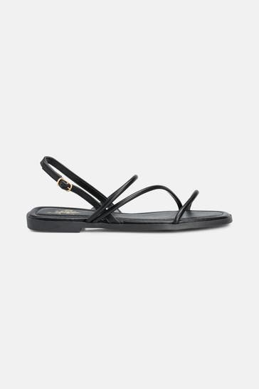 U.S. POLO ASSN. Sandalen 'Genny' schwarz