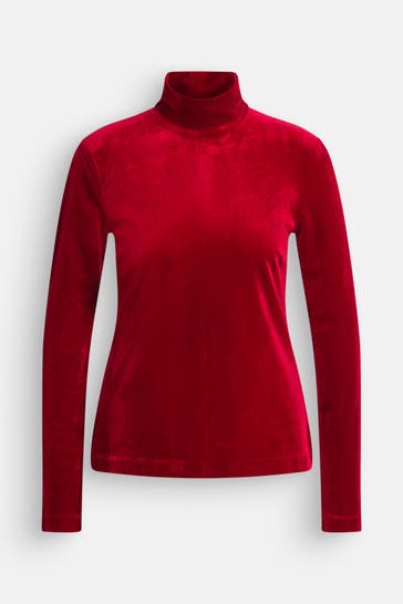 PART TWO Longsleeve 'Mone' dunkelrot