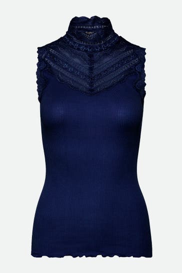 RM BY ROSEMUNDE Top 'Bea' navy