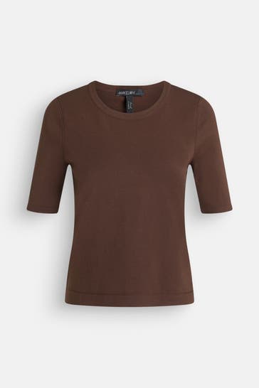 MARC CAIN T-Shirt braun