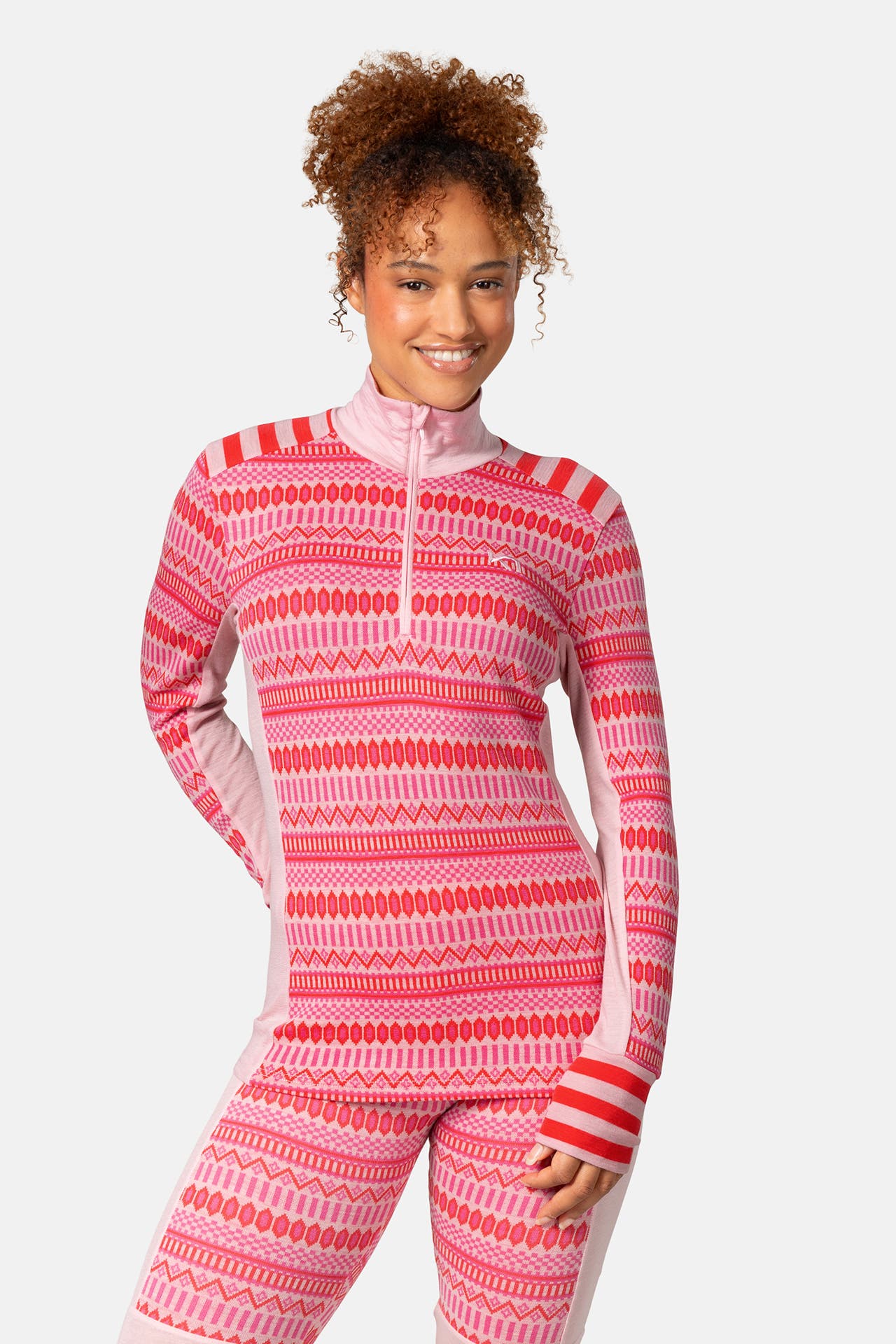 KARI TRAA Baselayer gemustert, Bild 1