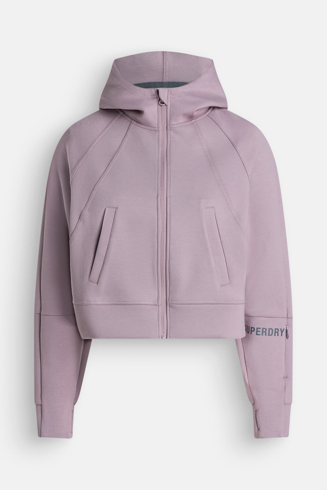 SUPERDRY Sweatjacke mauve, Bild 1