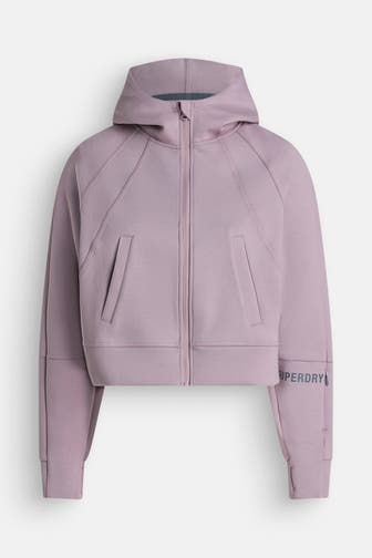 SUPERDRY Sweatjacke mauve